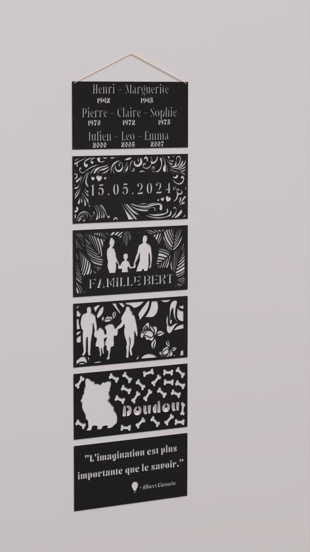 Le cadre Mosellan personnalisé